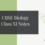 CBSE Class 11 Biology Notes